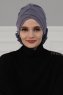 Elisabeth - Grey Cotton Turban