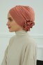 Elisabeth - Salmon Cotton Turban