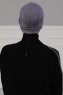 Sandra - Grey Cotton Turban - Ayse Turban