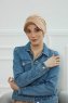 Sandra - Sand Cotton Turban