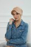 Sandra - Sand Cotton Turban