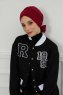 Ellie - Bordeaux Cotton Turban
