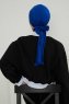 Ellie - Blue Cotton Turban