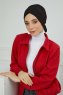 Ellie - Black Cotton Turban