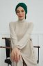 Ellie - Dark Green Cotton Turban