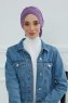 Ellie - Violet Cotton Turban