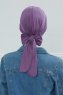 Ellie - Violet Cotton Turban