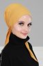 Felicia - Mustard Cotton Turban