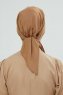 Felicia - Light Brown Cotton Turban