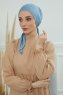 Felicia - Sky Blue Cotton Turban