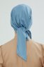 Felicia - Sky Blue Cotton Turban