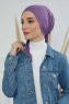 Felicia - Violet Cotton Turban