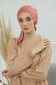 Felicia - Salmon Cotton Turban