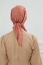 Felicia - Salmon Cotton Turban