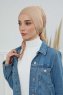 Felicia - Sand Cotton Turban