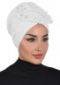 Kerstin - Creme Cotton Turban - Ayse Turban