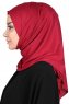 Sigrid - Bordeaux Cotton Hijab - Ayse Turban
