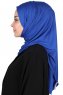 Sigrid - Blue Cotton Hijab - Ayse Turban
