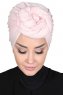 Sigrid - Dusty Pink Cotton Hijab - Ayse Turban