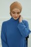 Monica - Light Brown Cotton Turban