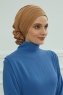 Monica - Light Brown Cotton Turban