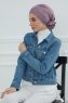 Monica - Lilac Cotton Turban