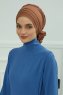 Monica - Caramel Cotton Turban