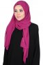 Joline - Fuchsia Premium Chiffon Hijab