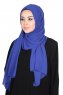 Joline - Blue Premium Chiffon Hijab