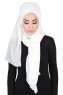 Joline - Creme Premium Chiffon Hijab