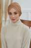 Fiona - Light Brown Cotton Turban