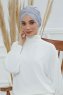 Fiona - Light Grey Cotton Turban