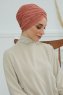 Fiona - Salmon Cotton Turban