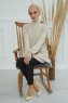 Fiona - Sand Cotton Turban