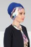 Fiona - Blue Nature Cotton Turban