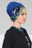 Fiona - Blue Galaxy Cotton Turban