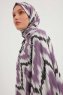 Tansu - Purple Patterned Hijab