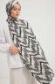 Tansu - Anthracite Patterned Hijab