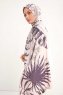 Ezmeray - Purple Patterned Hijab
