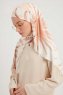Ezmeray - Beige Patterned Hijab