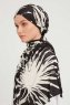 Ezmeray - Black Patterned Hijab