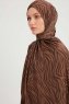 Hafiz - Cinnamon Patterned Hijab