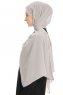Chiffon Hijab - Grey