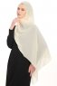 Chiffon Hijab - Light Beige
