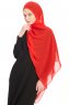 Chiffon Hijab - Red