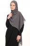Chiffon Hijab - Dark Gray