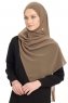 Chiffon Hijab - Taupe