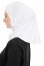 Yazmin - White Amira Hijab Ready To Wear