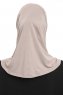 Yazmin - Light Brown Amira Hijab Ready To Wear