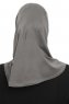 Yazmin - Dark Grey Amira Hijab Ready To Wear